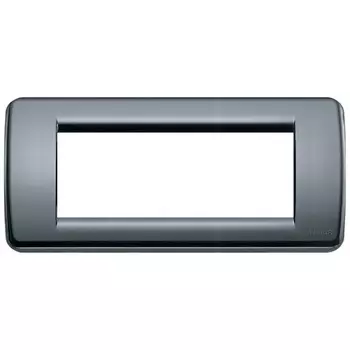 16765.15 Рамка Idea Rondo Серый графит 5 модулей Vimar