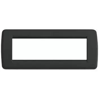 16766.D.15 Рамка Idea Rondo Графит шелк 6 модулей Vimar