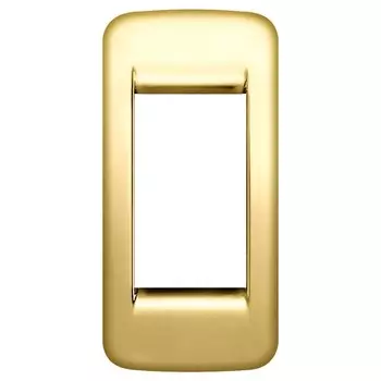 16783.32 Рамка Idea Rondo Золото 1 модуль Vimar