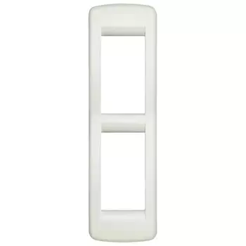 16784.10 Рамка Idea Rondo Слоновая кость 2 модуля Vimar