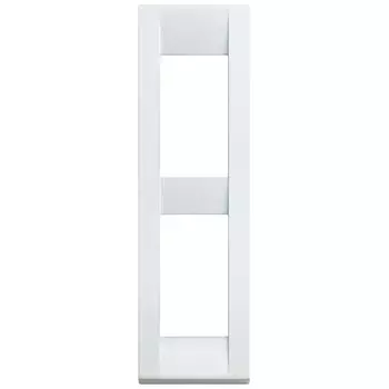 16787.01 Рамка Idea Classica Бриллиантовый белый 2 модуля Vimar