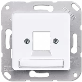 169-15NWEWW Крышка для VGWE гнезда, поле для надписи, белый Jung