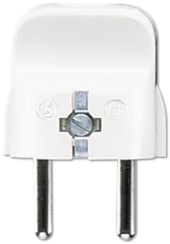 16S SCHUKO-вилка, бел. Jung