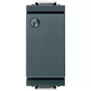 17003.L Переключатель 1p 16ax с подсветкой серый Vimar Idea