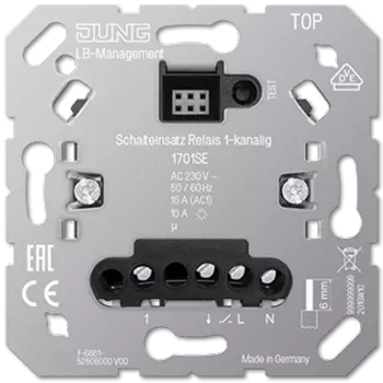 1701SE Релейная вставка 1 канал Jung