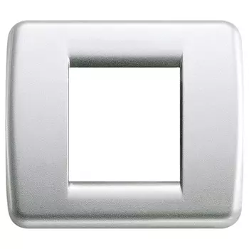 17093.21 Рамка Idea Rondo Серебро 2 модуля Vimar