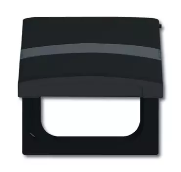 1710-0-1993 (2118 GKN-35), Плата промежуточная с крышкой для центральных плат серий Busch-Duro 2000 SI и Reflex SI, с полем для надписи, IP44, серия Allwetter 44, цвет антрацит, ABB