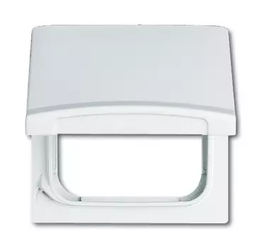 1710-0-2272 (2118 GK-32), Плата промежуточная с крышкой для центральных плат серий Busch-Duro 2000 SI и Reflex SI, IP44, серия Allwetter 44, цвет слоновая кость, ABB