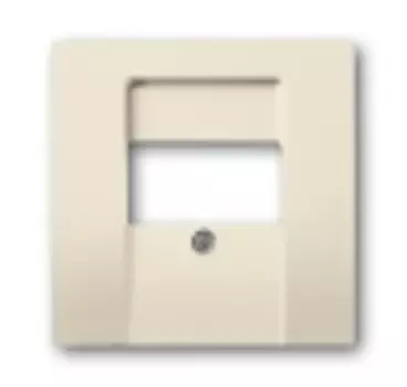 1710-0-3144 (1766-82), Плата центральная (накладка) для механизмов UAE/TAE, для 0247 и 0248, цвет слоновая кость, ABB