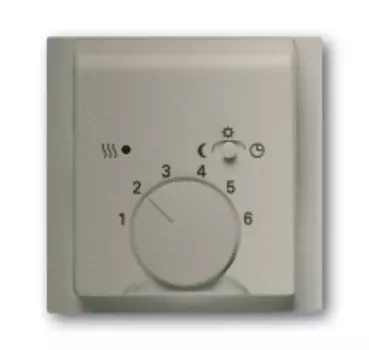 1710-0-3579 (1795-79), Плата центральная (накладка) для механизма терморегулятора (термостата) 1095 U, 1096 U, серия impuls, цвет шампань-металлик, ABB