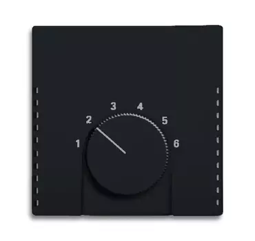 1710-0-3629 (1794-81), Плата центральная (накладка) для механизма терморегулятора (термостата) 1094 U, 1097 U, цвет антрацит, ABB