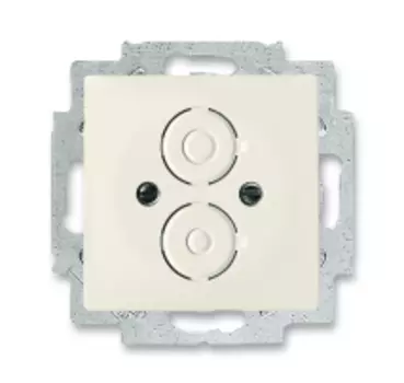 1710-0-3655 (1748-82), Плата центральная с суппортом для разъёмов с резьбовым креплением М16х0.75, цвет savanne/слоновая кость, ABB