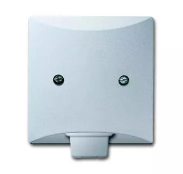 1710-0-3798 (2133-33), Плата центральная с суппортом, с выводом для кабеля (до 5 х 2.5 мм), с компенсатором натяжения, IP44, серия Allwetter 44, цвет серебристо-алюминиевый, ABB