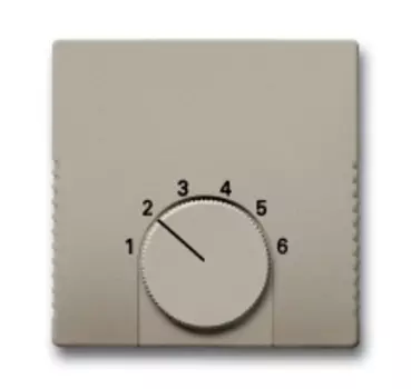 1710-0-3930 (1794-93-507), Плата центральная (накладка) для терморегулятора 1094 U, 1097 U, серия Basic 55, цвет шампань, ABB