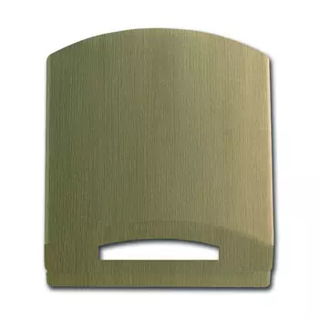 1710-0-4086 (1746-840-500), Центральная панель, 50х50 мм, откидная крышка, серия Династия, Латунь античная, ABB