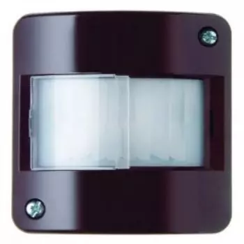 171511 Системный датчик движения 180 цвет: коричневый, с блеском Влагозащищенный скрытый монтаж IP44 Berker