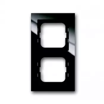 1722-281 Рамка Axcent Черный 2-постовая ABB