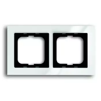 1722-284 Рамка Axcent Белый 2-постовая ABB