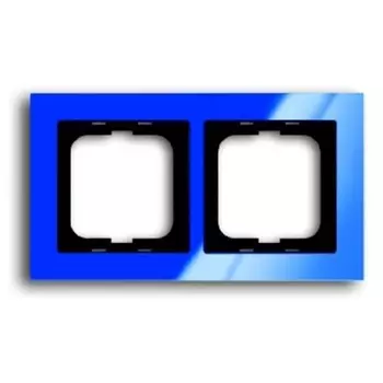 1722-288 Рамка Axcent Синий 2-постовая ABB