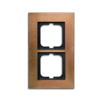 1722-821 Рамка Carat Бронза 2-постовая ABB