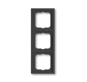1723-181K Рамка Future Антрацит 3-постовая ABB