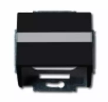 1724-0-4253 (1758-81), Плата центральная (корпус) с суппортом для коммуникационных разъёмов и цоколей DCS от 1850 EB до 1876 EB, цвет чёрный, ABB