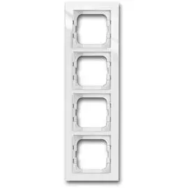 1724-284 Рамка Axcent Белый 4-постовая ABB