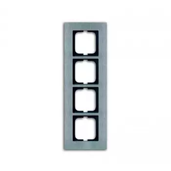 1724-860 Рамка Carat Сталь 4-постовая ABB