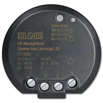 1724DM Диммер мини универсальный LED Jung