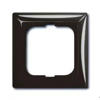 1725-0-1506 Рамка Basic 55 Chateau-black 1-постовая ABB
