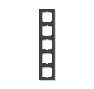 1725-181K Рамка Future Антрацит 5-постовая ABB