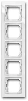 1725-284 Рамка Axcent Белый 5-постовая ABB