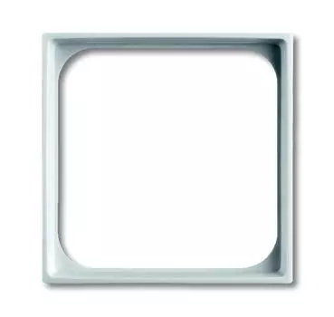 1726-0-0221 (1746-92-507), Плата центральная (промежуточное кольцо), для ТК с 50х50 мм (AMP, Brand-Rex, Rutenbeck, BTR etc.), серия Basic 55, слоновая кость, ABB