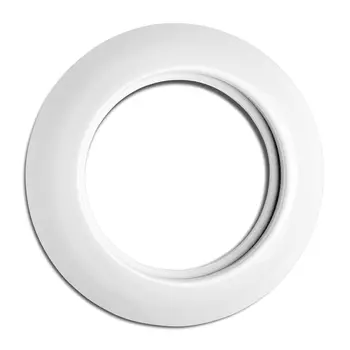 173086 Рамка Porcelain Белый 1-постовая THPG