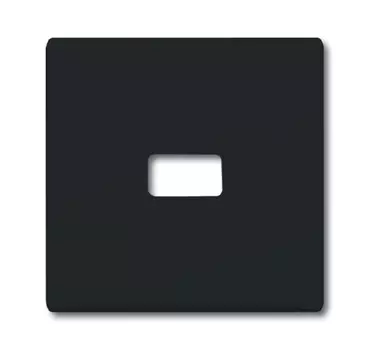 1731-0-1700 (2120-35), Клавиша для механизма 1-клавишного выключателя/переключателя/кнопки, с окном для линзы/символа, IP44, серия Allwetter 44, цвет антрацит, ABB