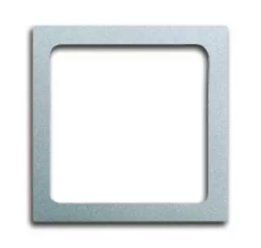 1731-0-1950 (1716-83), Плата центральная (накладка) для механизма светоиндикатора 2062 U, цвет серебристо-алюминиевый, ABB