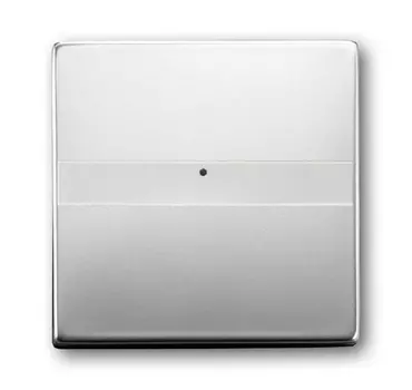 1731-0-1953 (1764 NLI-866), Клавиша с полем для надписи, со световодом, для выключателей/переключателей/кнопок, серия pur/сталь, ABB