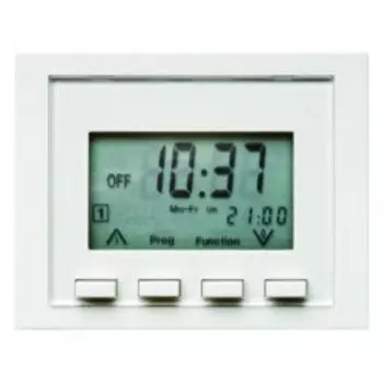 17357009 Таймер Easy с дисплеем цвет: полярная белизна, с блеском K.1 Berker