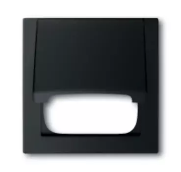 1753-0-0142 (1746-775), Накладка с кр.50x50 AMP,impuls,черный бархат, ABB