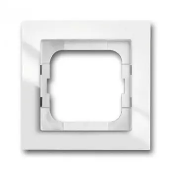 1753-0-4121 Рамка для монтажа заподлицо Axcent Белый 1-постовая ABB