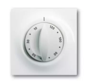 1753-0-4914 (1771-74), Плата центральная (накладка) для механизма таймера 1071 U, серия impuls, цвет альпийский белый, ABB