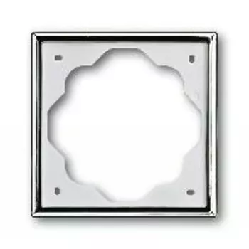 1754-0-4514 Рамка Impuls Хром 1-постовая ABB