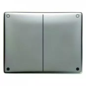 17650004 Кнопка для универсального нажимного диммера двойного включения цвет: нержавеющая сталь Arsys Berker