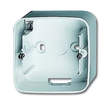 1799-0-0978 (1701-214-500), Коробка для открытого монтажа, 1 пост, серия Reflex SI, цвет альпийский белый, ABB