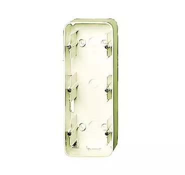 1799-0-0983 (1703-212-500), Коробка для открытого монтажа, 3 пост, серия Busch-Duro 2000 SI, цвет слоновая кость, ABB