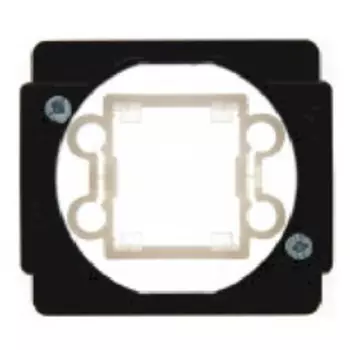 18660001 Одноклавишный адаптер для одноклавишных выключателей и кнопок цвет: черный Arsys Berker