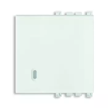 19022.B Клавиша на 2 модуля, белая Vimar Arke