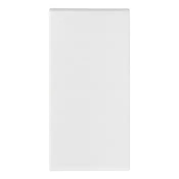 19038.B Взаимозаменяемая клавиша на 1 модуль (с подсветкой°) Белый Vimar Arke