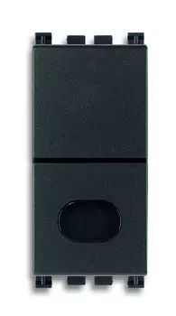 19068 Кнопка 1p no 10a + индикатор, серая Vimar Arke