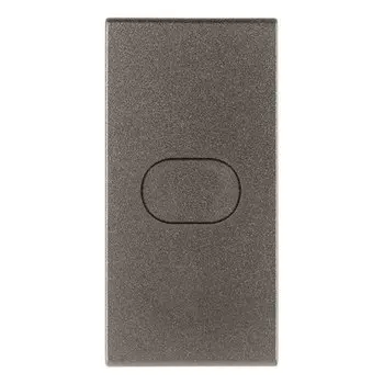 19131.0.M Взаимозаменяемая клавиша на 1 модуль для осевых выключателей (с подсветкой°) Под персонализацию Metall Vimar Arke